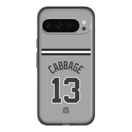 スリムプロテクションプレミアムケース［ 読売ジャイアンツ - #13 CABBAGE - ビジター ］