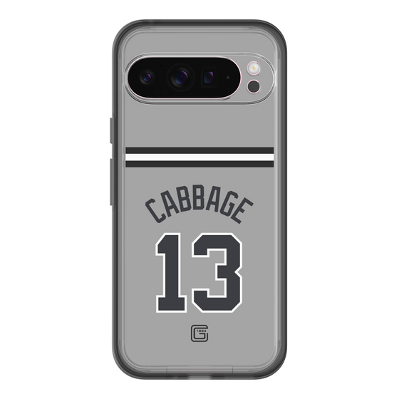 スリムプロテクションプレミアムケース［ 読売ジャイアンツ - #13 CABBAGE - ビジター ］