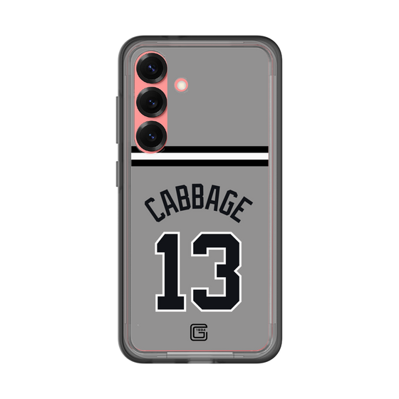 スリムプロテクションプレミアムケース［ 読売ジャイアンツ - #13 CABBAGE - ビジター ］