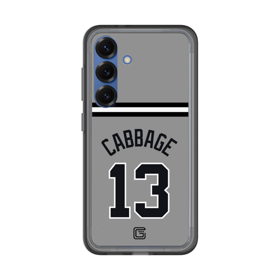 スリムプロテクションプレミアムケース［ 読売ジャイアンツ - #13 CABBAGE - ビジター ］
