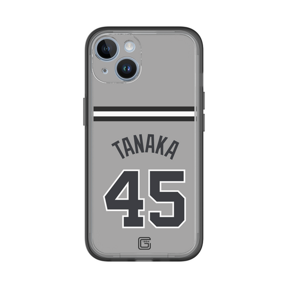 スリムプロテクションプレミアムケース［ 読売ジャイアンツ - #45 TANAKA - ビジター ］