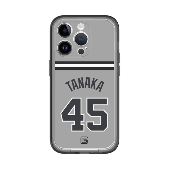 スリムプロテクションプレミアムケース［ 読売ジャイアンツ - #45 TANAKA - ビジター ］