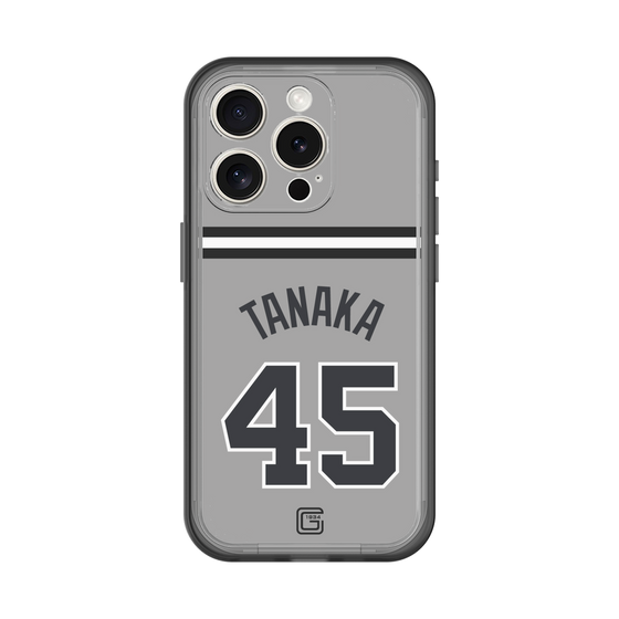 スリムプロテクションプレミアムケース［ 読売ジャイアンツ - #45 TANAKA - ビジター ］