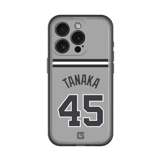 スリムプロテクションプレミアムケース［ 読売ジャイアンツ - #45 TANAKA - ビジター ］