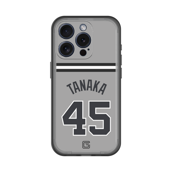 スリムプロテクションプレミアムケース［ 読売ジャイアンツ - #45 TANAKA - ビジター ］