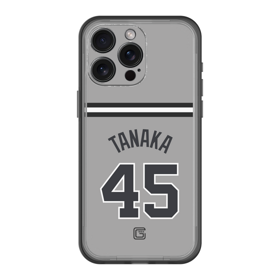 スリムプロテクションプレミアムケース［ 読売ジャイアンツ - #45 TANAKA - ビジター ］