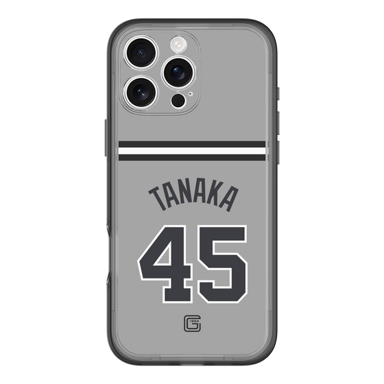 スリムプロテクションプレミアムケース［ 読売ジャイアンツ - #45 TANAKA - ビジター ］