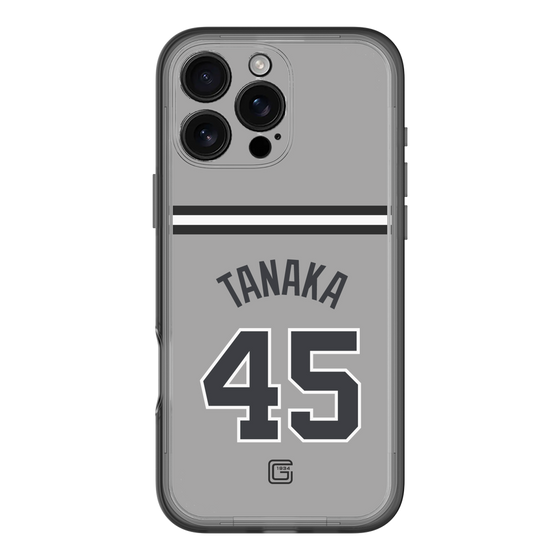 スリムプロテクションプレミアムケース［ 読売ジャイアンツ - #45 TANAKA - ビジター ］