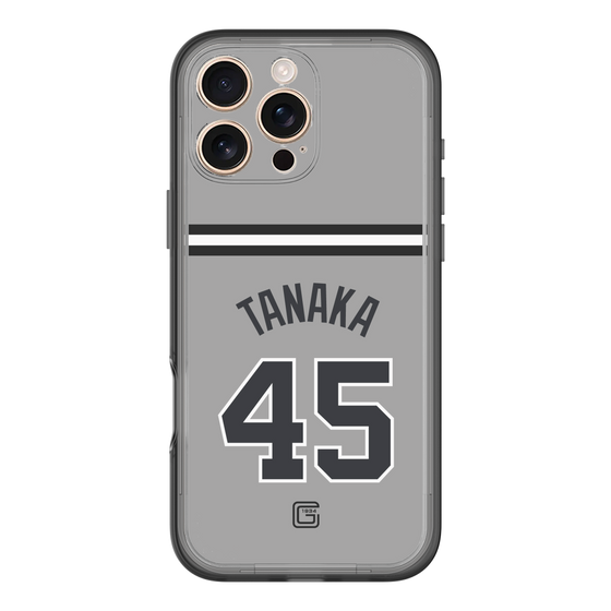 スリムプロテクションプレミアムケース［ 読売ジャイアンツ - #45 TANAKA - ビジター ］