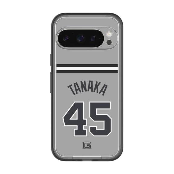 スリムプロテクションプレミアムケース［ 読売ジャイアンツ - #45 TANAKA - ビジター ］