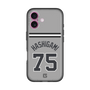 スリムプロテクションプレミアムケース［ 読売ジャイアンツ - #75 HASHIGAMI - ビジター ］