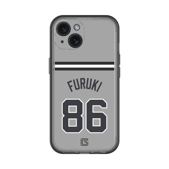 スリムプロテクションプレミアムケース［ 読売ジャイアンツ - #86 FURUKI - ビジター ］