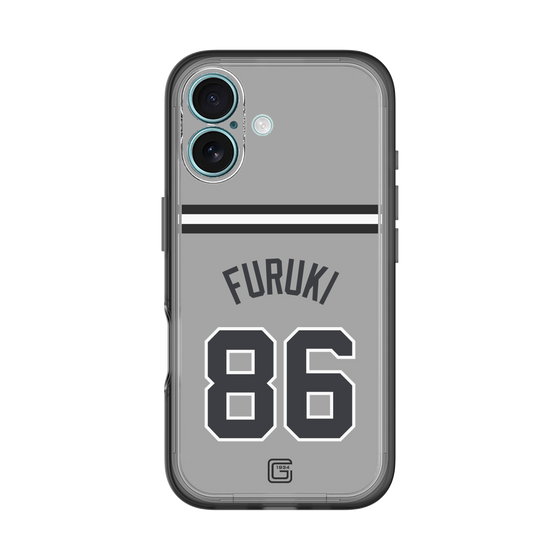 スリムプロテクションプレミアムケース［ 読売ジャイアンツ - #86 FURUKI - ビジター ］