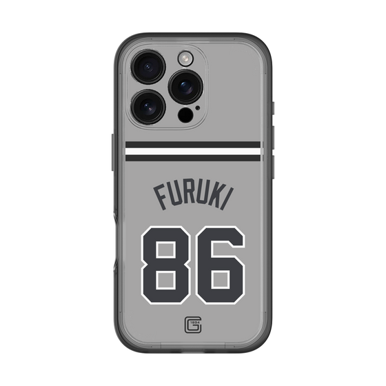 スリムプロテクションプレミアムケース［ 読売ジャイアンツ - #86 FURUKI - ビジター ］