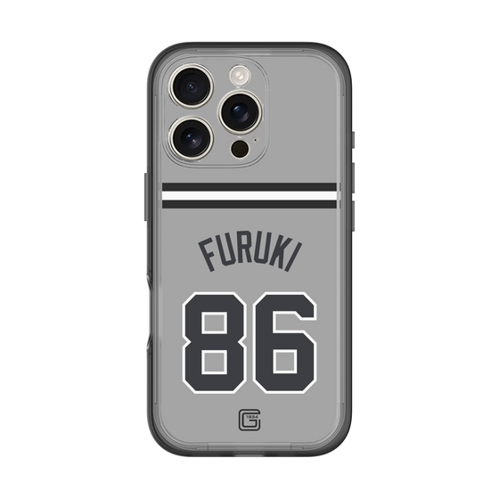 スリムプロテクションプレミアムケース［ 読売ジャイアンツ - #86 FURUKI - ビジター ］