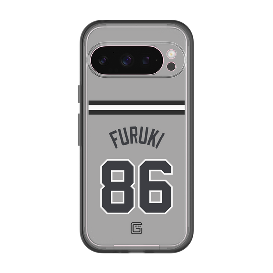 スリムプロテクションプレミアムケース［ 読売ジャイアンツ - #86 FURUKI - ビジター ］