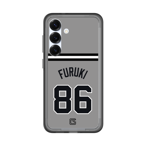 スリムプロテクションプレミアムケース［ 読売ジャイアンツ - #86 FURUKI - ビジター ］
