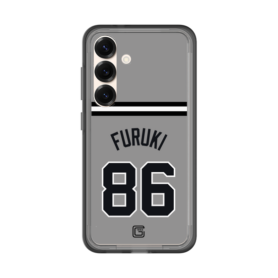 スリムプロテクションプレミアムケース［ 読売ジャイアンツ - #86 FURUKI - ビジター ］