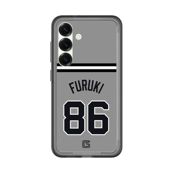 スリムプロテクションプレミアムケース［ 読売ジャイアンツ - #86 FURUKI - ビジター ］