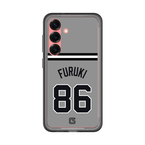 スリムプロテクションプレミアムケース［ 読売ジャイアンツ - #86 FURUKI - ビジター ］