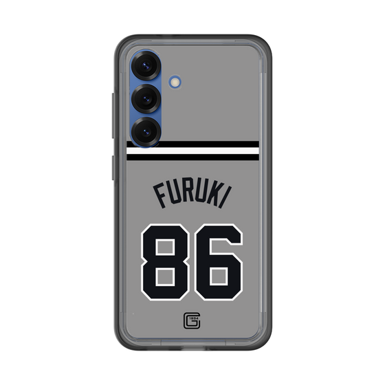 スリムプロテクションプレミアムケース［ 読売ジャイアンツ - #86 FURUKI - ビジター ］