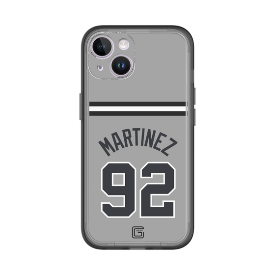 スリムプロテクションプレミアムケース［ 読売ジャイアンツ - #92 MARTINEZ - ビジター ］