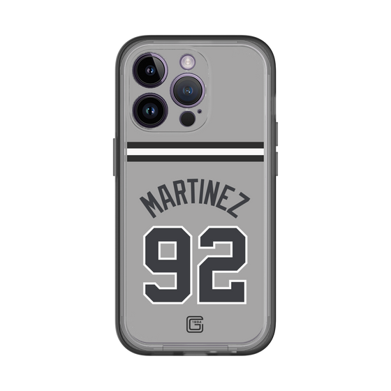 スリムプロテクションプレミアムケース［ 読売ジャイアンツ - #92 MARTINEZ - ビジター ］