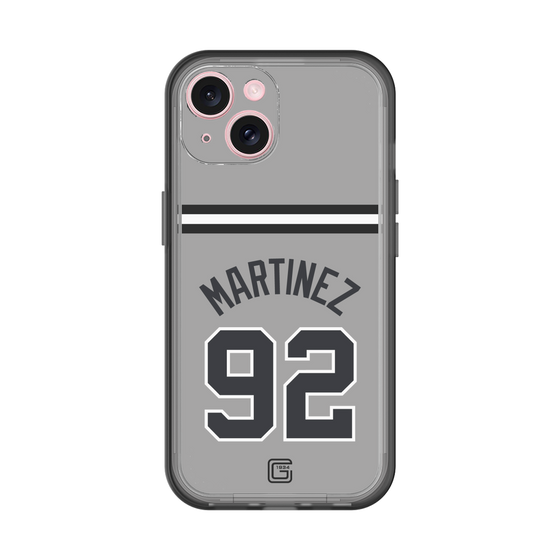 スリムプロテクションプレミアムケース［ 読売ジャイアンツ - #92 MARTINEZ - ビジター ］
