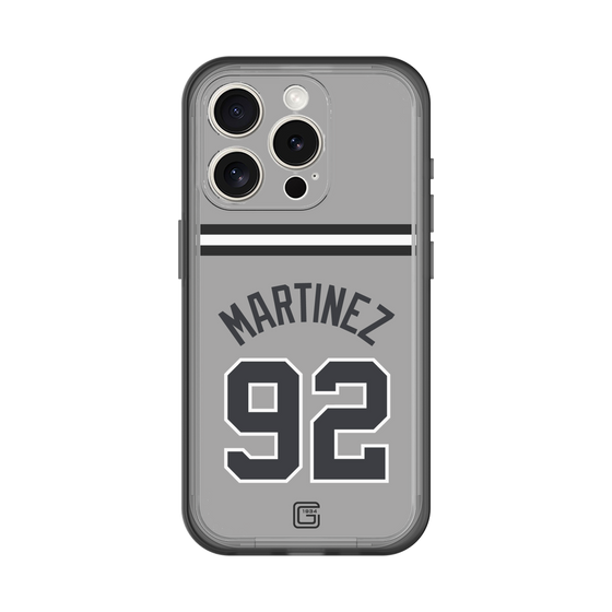 スリムプロテクションプレミアムケース［ 読売ジャイアンツ - #92 MARTINEZ - ビジター ］