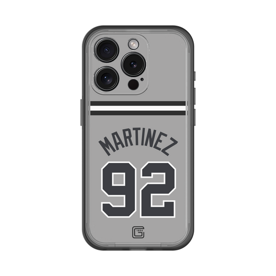 スリムプロテクションプレミアムケース［ 読売ジャイアンツ - #92 MARTINEZ - ビジター ］