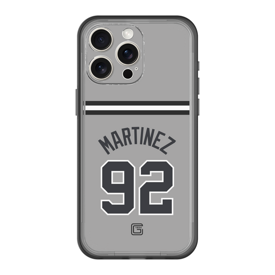スリムプロテクションプレミアムケース［ 読売ジャイアンツ - #92 MARTINEZ - ビジター ］