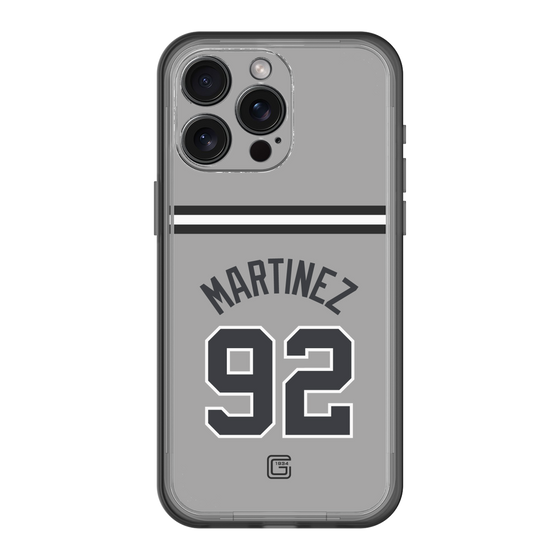 スリムプロテクションプレミアムケース［ 読売ジャイアンツ - #92 MARTINEZ - ビジター ］