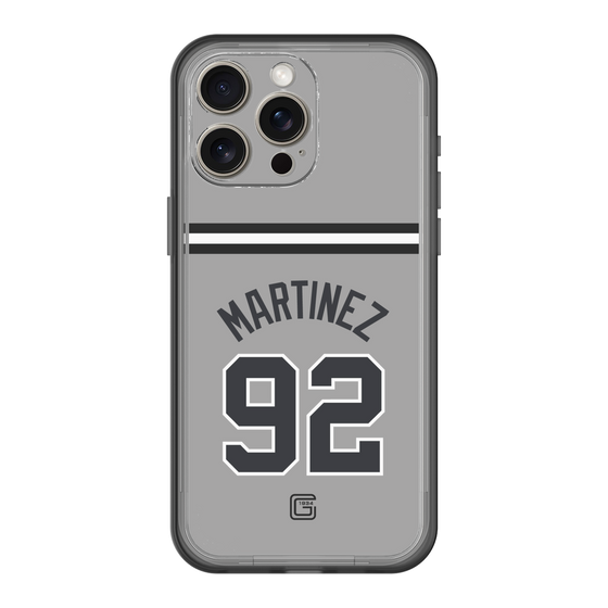 スリムプロテクションプレミアムケース［ 読売ジャイアンツ - #92 MARTINEZ - ビジター ］