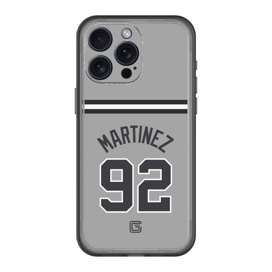スリムプロテクションプレミアムケース［ 読売ジャイアンツ - #92 MARTINEZ - ビジター ］