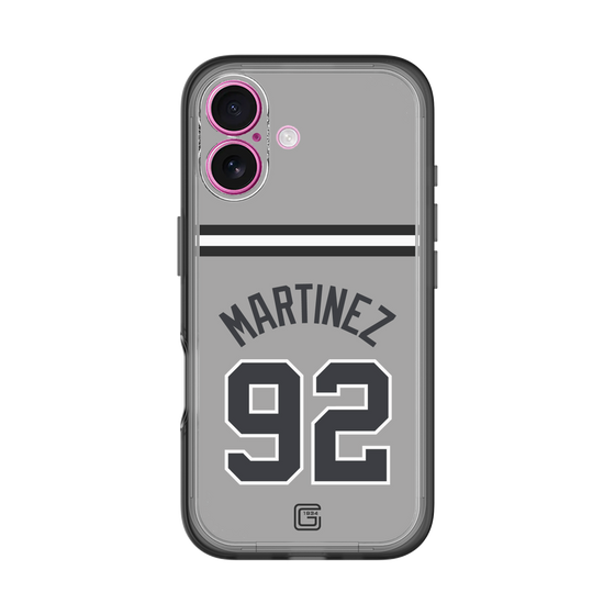 スリムプロテクションプレミアムケース［ 読売ジャイアンツ - #92 MARTINEZ - ビジター ］