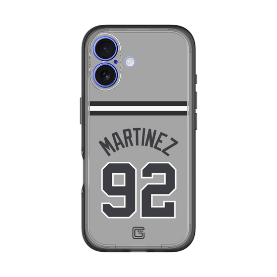 スリムプロテクションプレミアムケース［ 読売ジャイアンツ - #92 MARTINEZ - ビジター ］
