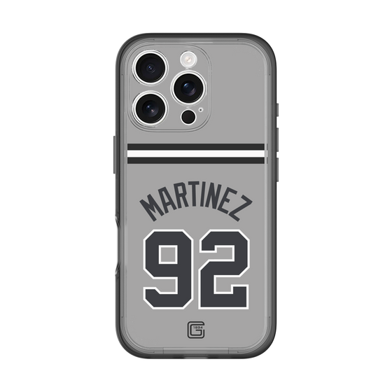スリムプロテクションプレミアムケース［ 読売ジャイアンツ - #92 MARTINEZ - ビジター ］