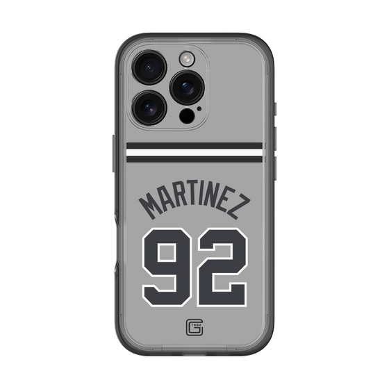 スリムプロテクションプレミアムケース［ 読売ジャイアンツ - #92 MARTINEZ - ビジター ］