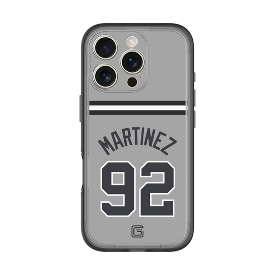 スリムプロテクションプレミアムケース［ 読売ジャイアンツ - #92 MARTINEZ - ビジター ］
