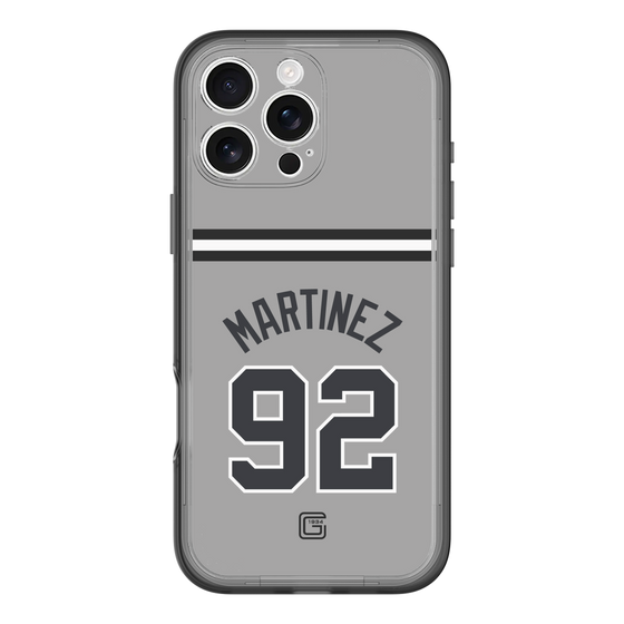 スリムプロテクションプレミアムケース［ 読売ジャイアンツ - #92 MARTINEZ - ビジター ］