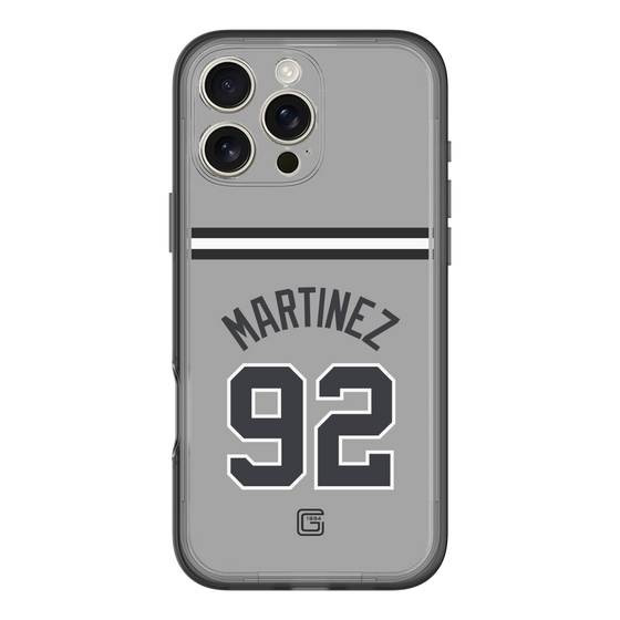 スリムプロテクションプレミアムケース［ 読売ジャイアンツ - #92 MARTINEZ - ビジター ］