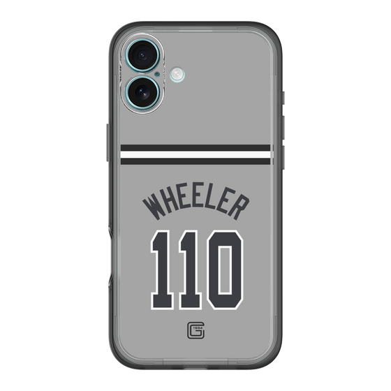 スリムプロテクションプレミアムケース［ 読売ジャイアンツ - #110 WHEELER - ビジター ］