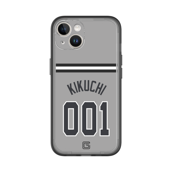 スリムプロテクションプレミアムケース［ 読売ジャイアンツ - #001 KIKUCHI - ビジター ］