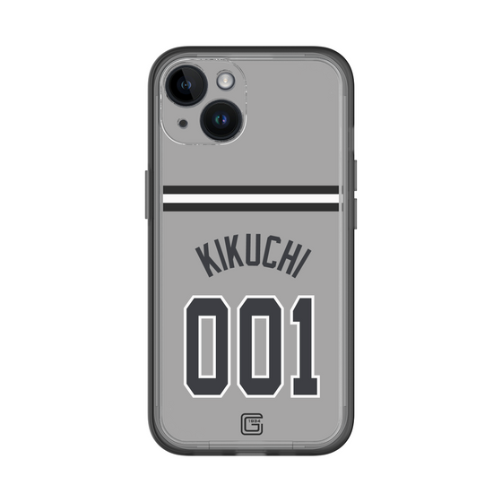 スリムプロテクションプレミアムケース［ 読売ジャイアンツ - #001 KIKUCHI - ビジター ］