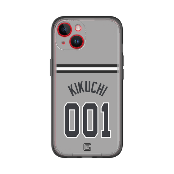 スリムプロテクションプレミアムケース［ 読売ジャイアンツ - #001 KIKUCHI - ビジター ］