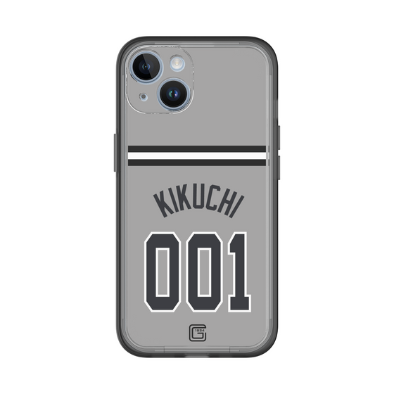 スリムプロテクションプレミアムケース［ 読売ジャイアンツ - #001 KIKUCHI - ビジター ］