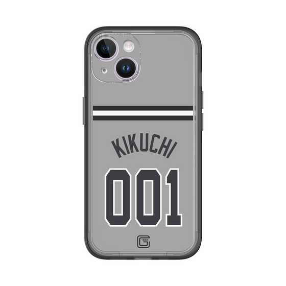 スリムプロテクションプレミアムケース［ 読売ジャイアンツ - #001 KIKUCHI - ビジター ］