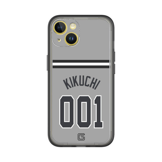 スリムプロテクションプレミアムケース［ 読売ジャイアンツ - #001 KIKUCHI - ビジター ］