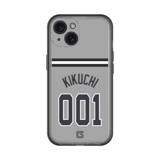 スリムプロテクションプレミアムケース［ 読売ジャイアンツ - #001 KIKUCHI - ビジター ］