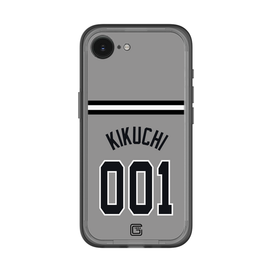 スリムプロテクションプレミアムケース［ 読売ジャイアンツ - #001 KIKUCHI - ビジター ］